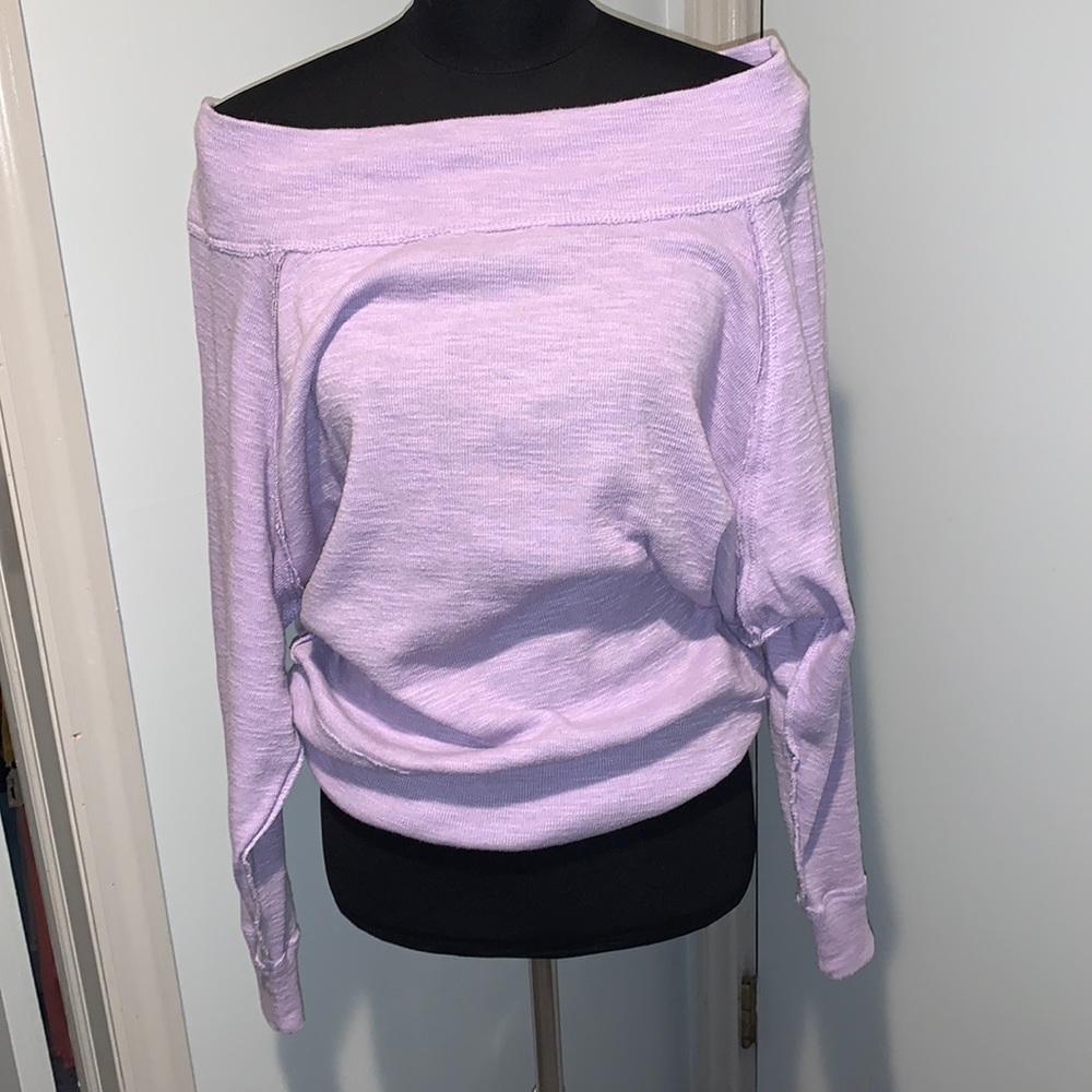 WE THE FREE slouchy tunic lilac